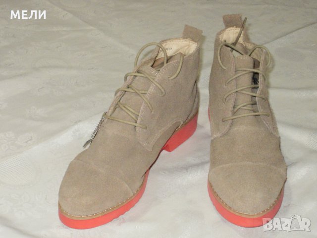 BIANCO нови дамски боти кожа 37