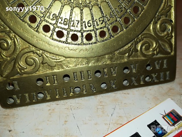 ВЕЧЕН КАЛЕНДАР-ФРАНЦИЯ 1511221519, снимка 3 - Антикварни и старинни предмети - 38681695