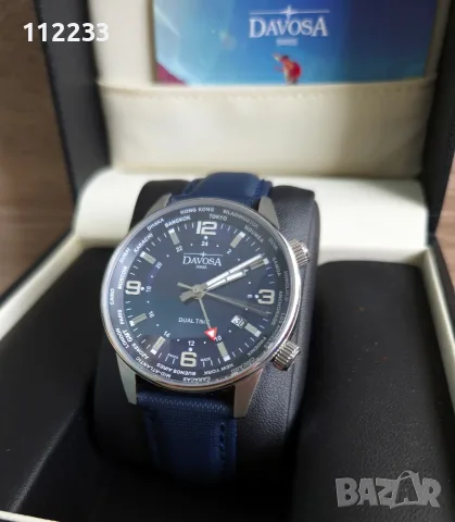 БАРТЕР Davosa Vireo Dual Time , снимка 4 - Мъжки - 32420549