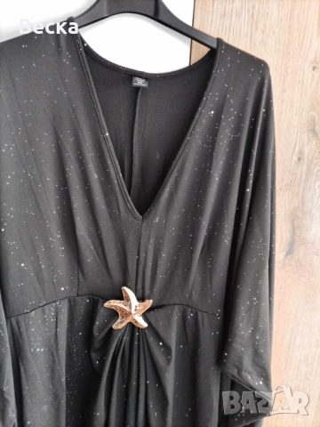 Бляскава рокля 3хл, снимка 5 - Рокли - 52816217