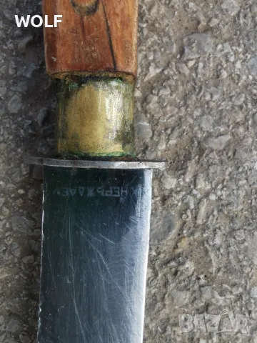 Български нож Велико Търново неръждаем, снимка 2 - Ножове - 48774269