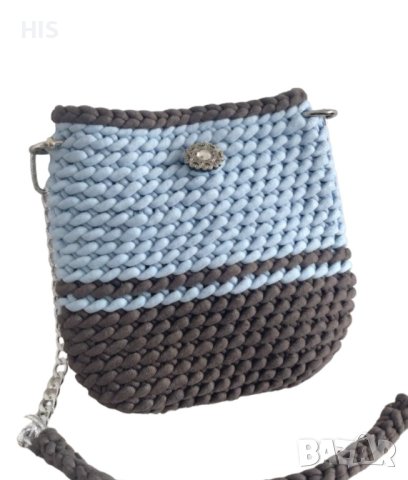 Плетени луксозни дамски чанти, ръчна изработка, модерна визия, снимка 4 - Чанти - 42698111