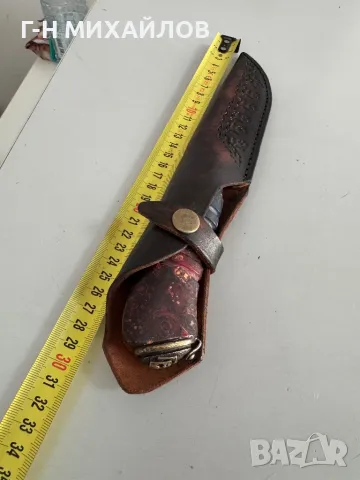 Нож ръчна изработка, снимка 7 - Ножове - 50095503