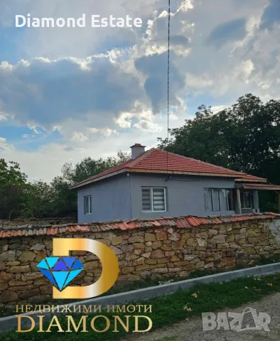 Едноетажна къща в село Долно Ботево, общ. Стамболово, снимка 2 - Къщи - 56127106