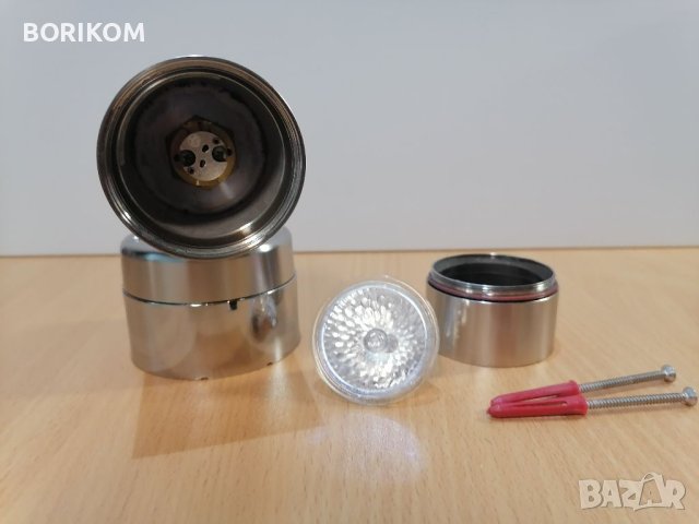 Метален спот от най-висок клас за монтаж на стена или таван, снимка 14 - Външни лампи - 40559713