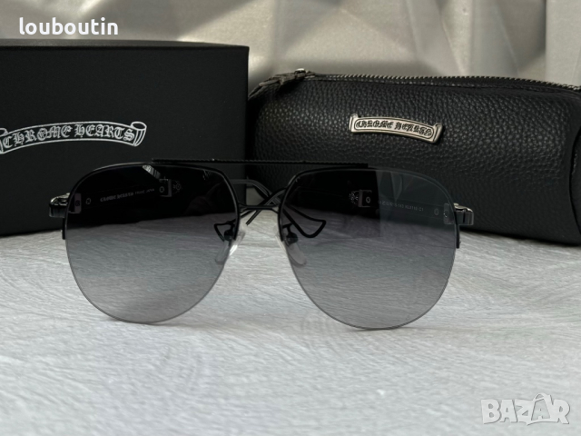 Chrome Hearts full metal chicken мъжки слънчеви очила, снимка 6 - Слънчеви и диоптрични очила - 44701057