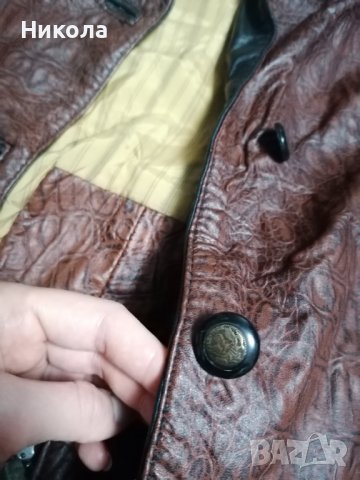  Кожено яке-дамско-естествена кожа, снимка 3 - Палта, манта - 38581416