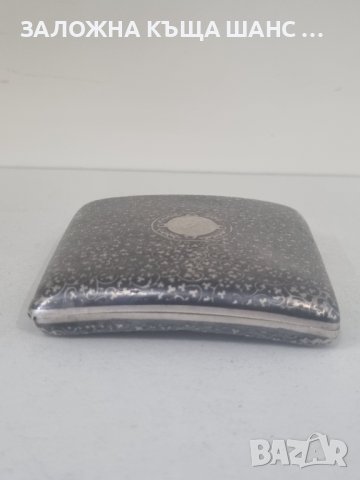 Сребърна табакера 900 проба с Niello, снимка 13 - Антикварни и старинни предмети - 40839521