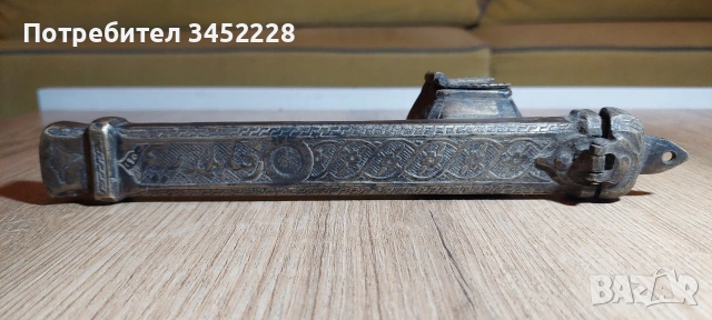 мастилница дивит ретро бронз за колекционери , снимка 4 - Антикварни и старинни предмети - 53143897