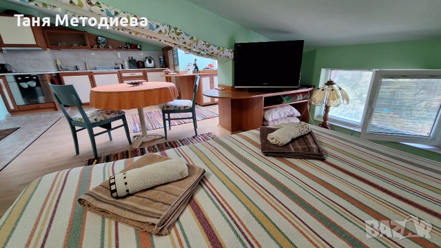Мансардно студио за гости „Уют“ – нощувки в Карлово с изглед към Балкана, Wi-Fi и климатик, снимка 5 - Квартири, нощувки - 53032035