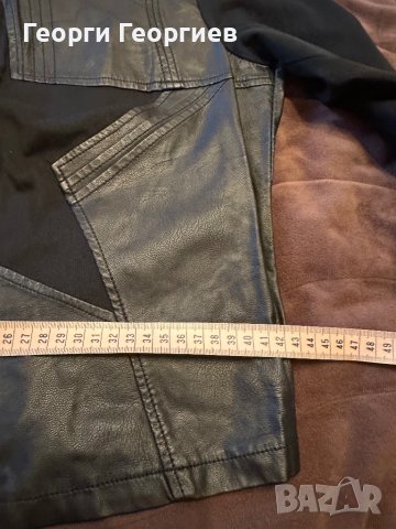 Страхотно якенце с кожени елементи, снимка 8 - Якета - 44303917