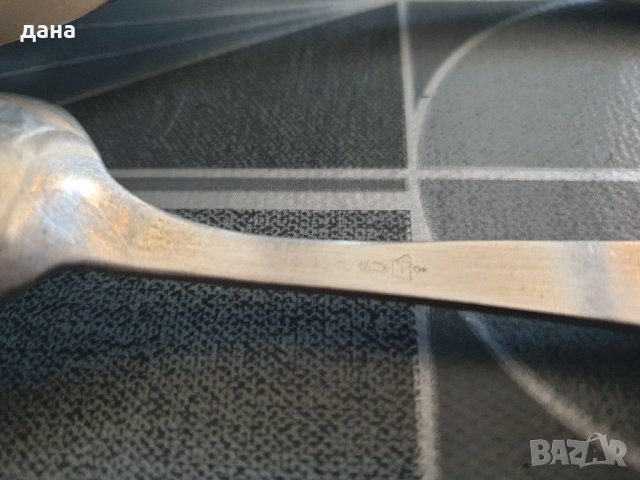 Просребрени лъжици , снимка 6 - Антикварни и старинни предмети - 30019608