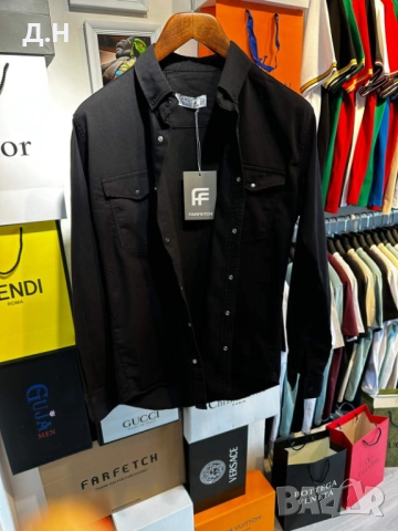 Мъжки памучни ризи, снимка 4 - Ризи - 51901042