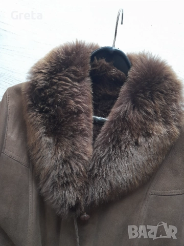 Топъл кожух естествена кожа , снимка 5 - Палта, манта - 52395056