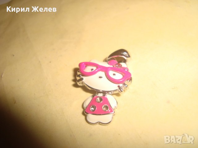 СИМПАТИЧНА ВИСУЛКА ЕМАЙЛИРАН ДЕТСКИ МОМИЧЕШКИ МЕДАЛЬОН 24799, снимка 3 - Колиета, медальони, синджири - 34339495