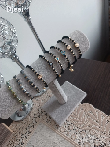 гривни от маниста с медицинска стомана 