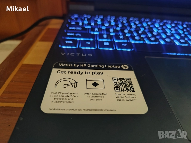 HP Victus 15 Intel i5 13th gen, снимка 3 - Лаптопи за работа - 52974713