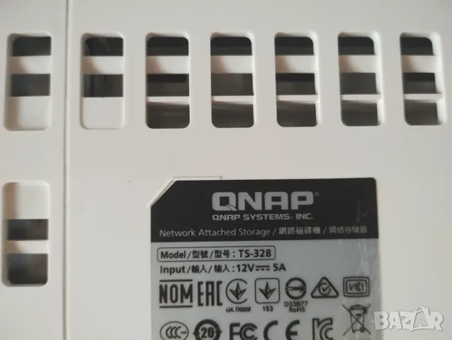 QNAP TS328 3-bay NAS server, снимка 9 - Мрежови адаптери - 56167886
