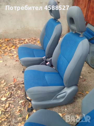 Салон седалки за Тойота Рав4 2001-2005г 4/5врати, снимка 4 - Части - 51669870