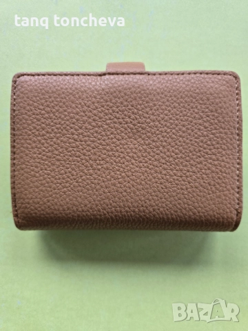 Портмоне в цвят капучино, снимка 2 - Портфейли, портмонета - 51468085