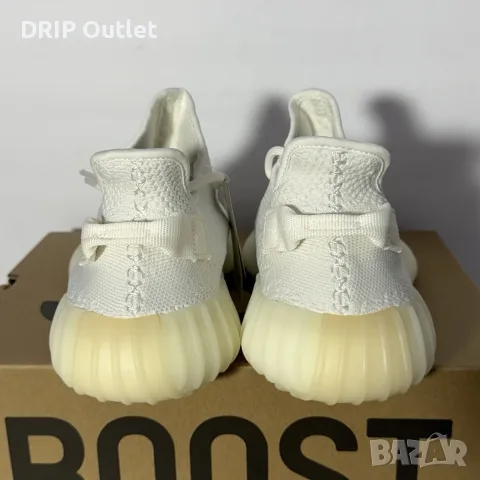 !НОВИ! Yeezy Boost 350 V2 | Cream/Triple White | + КУТИЯ, снимка 5 - Маратонки - 55750765