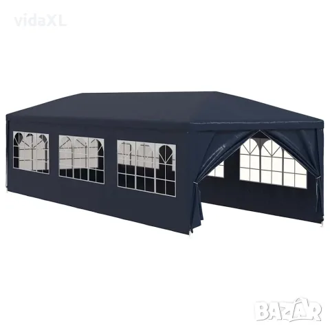 vidaXL Парти шатра, 3х9 м, синя