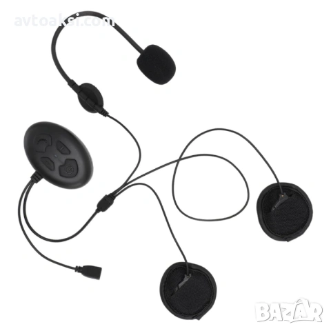 Блутут Слушалки/Микрофон за Мото Каска -721061, снимка 2 - Аксесоари и консумативи - 53912821