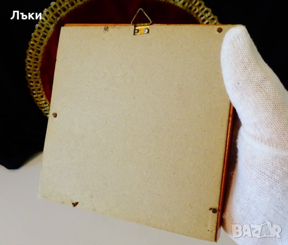 Авторска картина на J.Rieber,баварски порцелан. , снимка 4 - Антикварни и старинни предмети - 34181881