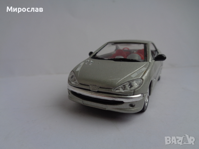 1:43 SOLIDO PEUGEOT 206 КОЛИЧКА ИГРАЧКА МОДЕЛ, снимка 2 - Колекции - 44743602