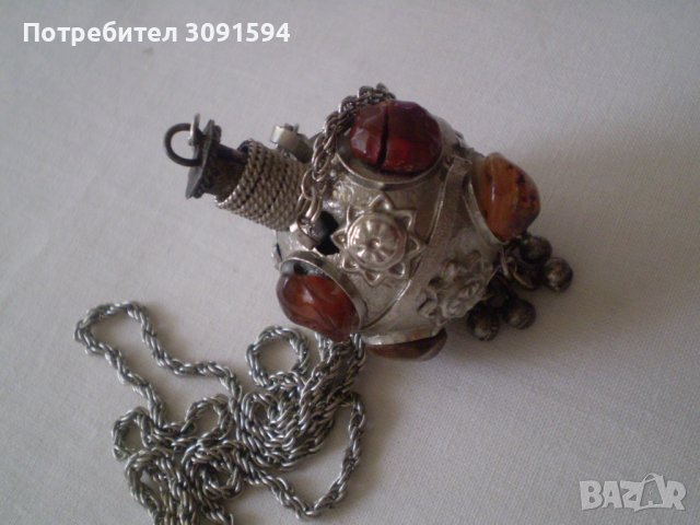 колекционерско шишенце за парфюм инкрустирано , снимка 16 - Антикварни и старинни предмети - 37124108