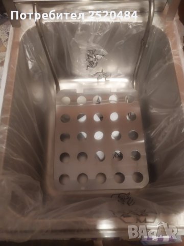 Професионален електрически фритюрник 5,5л. Изцяло от неръждаеме стомана! ХИТ Цена 110лв/56,24€, снимка 8 - Обзавеждане на кухня - 35456416