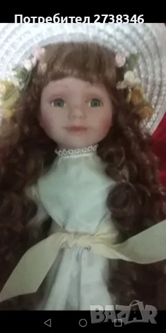 Старинна Руска порцеланови кукла , снимка 11 - Кукли - 48619314