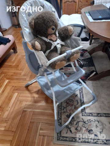 60 % ПО-ЕВТИНО ДЕТСКО СТОЛЧЕ ЗА ХРАНЕНЕ ЛОРЕЛИ И НОВА ТОАЛЕТНА ПОДАРЪК, снимка 10 - Столчета за хранене - 52774285
