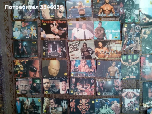 листчета кечисти ,кеч, и други, от 90-те, снимка 7 - Колекции - 56060899