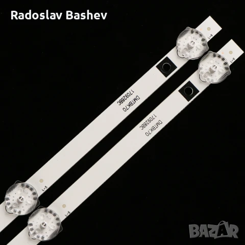 Диодни ленти комплект 2 бр JS-D-AP3216-062EC ,HY-B320,6 Диода 3V, снимка 4 - Части и Платки - 50866016