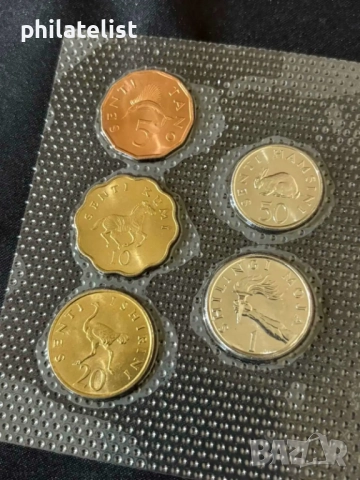 Танзания 1981 –1992 г. - Комплектен сет , 5 монети UNC, снимка 2 - Нумизматика и бонистика - 52057284