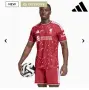 Страхотна мъжка футболна тениска ADIDAS LIVERPOOL 26/ 27 , нова с етикет, размер 2XL, снимка 2