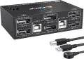 KVM превключвател Displayport 2 PC 2 монитора: с този 2 PC 2 monitor, снимка 1
