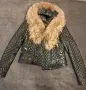 Кожено яке с пух , снимка 2