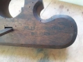 Старо антикварно ренде, дърводелски инструмент, примитив, снимка 2