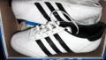Сникърси ADIDAS. Бели кожени маратонки, снимка 6