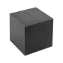 Соларна стенна лампа, външно осветление, черна, 8x8x8 см, комплект от 1 брой., снимка 3