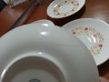 Български костен порцелан чинийки, снимка 5