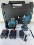 Комплект винтоверт и лазерен нивелир с 2 батерии 21V 2.5Ah, снимка 1