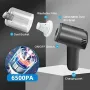 Нова мини ръчна прахосмукачка 120W за автомобил техника косми., снимка 4