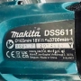 Циркуляр MAKITA DSS611 + батерия + захранване, снимка 2