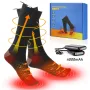 Отопляеми чорапи на батерии MRAWARM, снимка 7