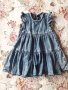 Детска дънкова рокля, снимка 1 - Детски рокли и поли - 44387925