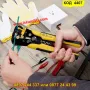 Клещи за оголване на кабели - автоматични - КОД 4407, снимка 6