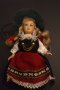 Колекционерска изцяло порцеланова кукличка , снимка 2